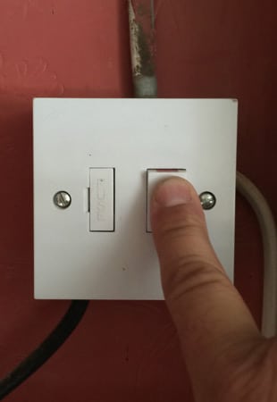 Turn off your boiler