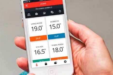 Evohome from Honeywell app