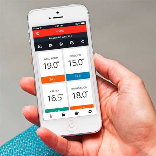 Evohome from Honeywell app