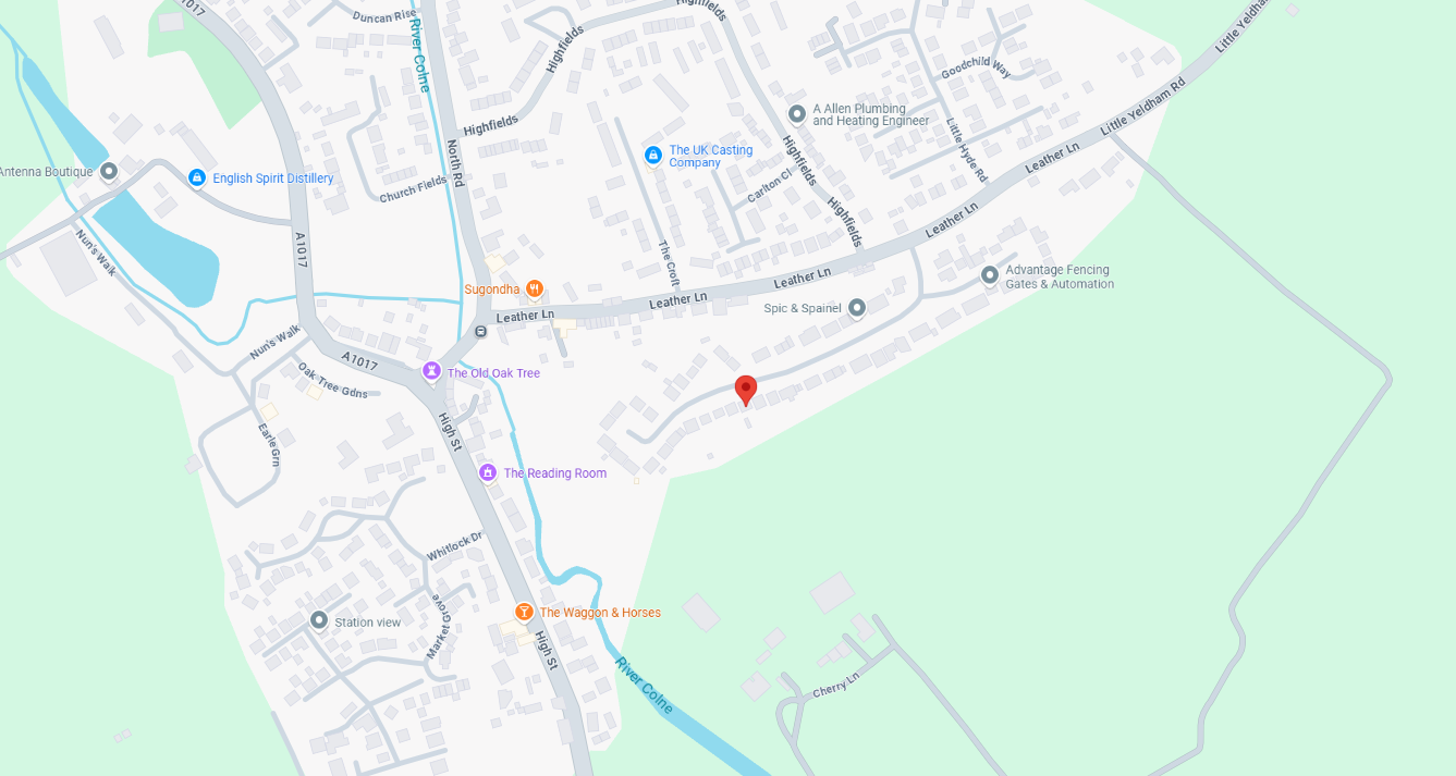 Google map screenshot